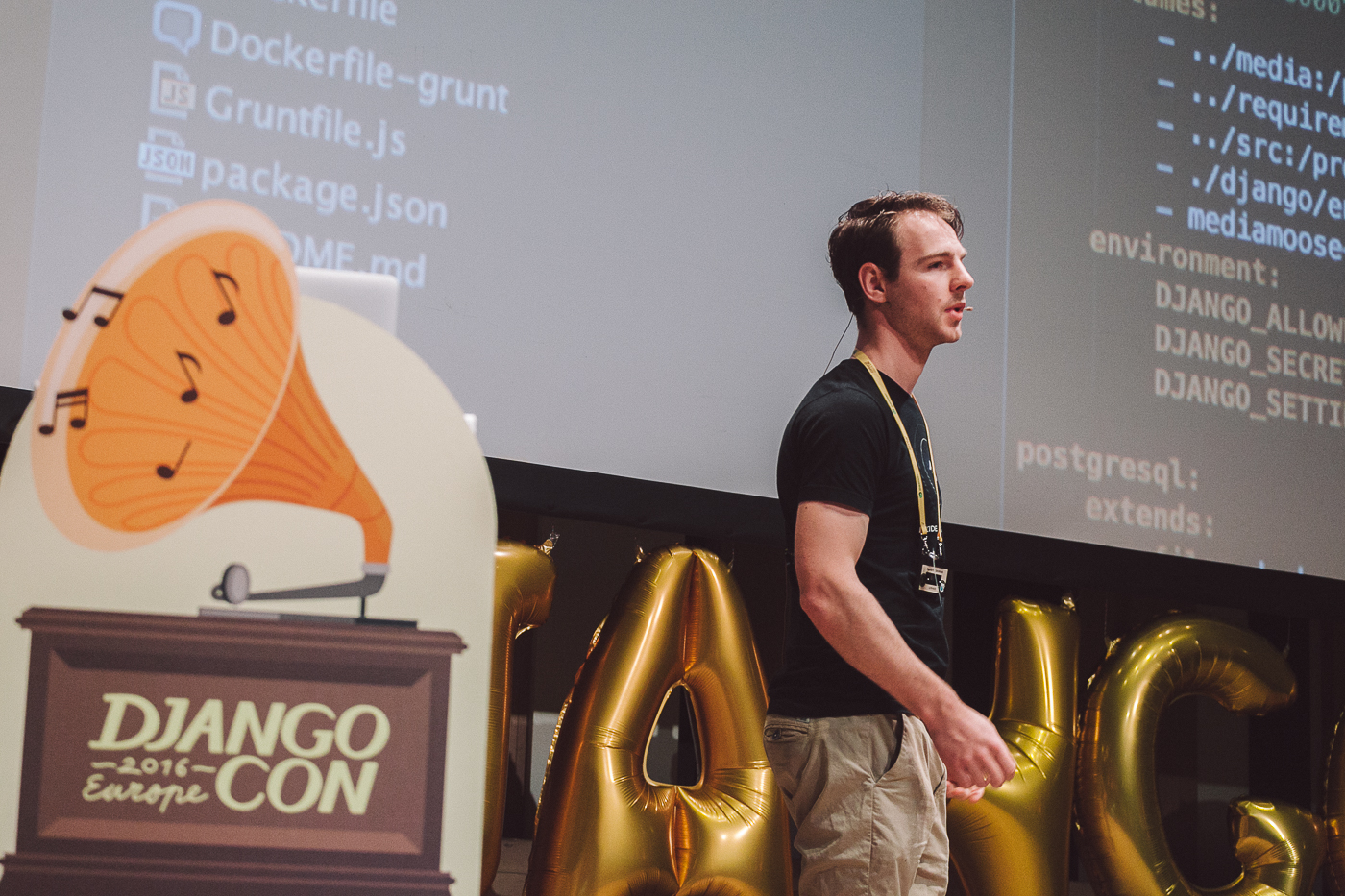 Maikel Vlasman at Django-con